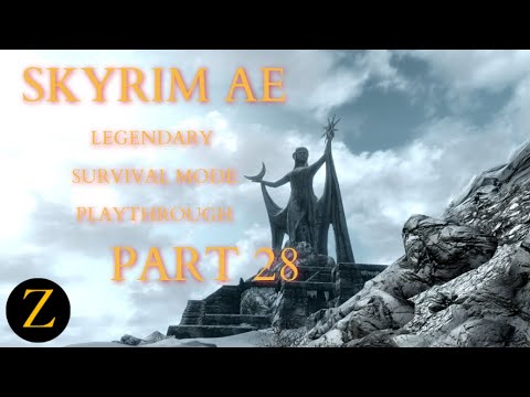 Skyrim Anniversary Edition / Legendary Difficulty Survival Mode Part 28 - The Messenger