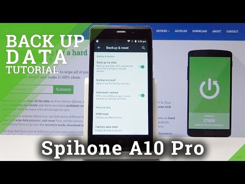 How to Enable Google Backup in SPIPHONE A10 Pro - Backup Data Automatically