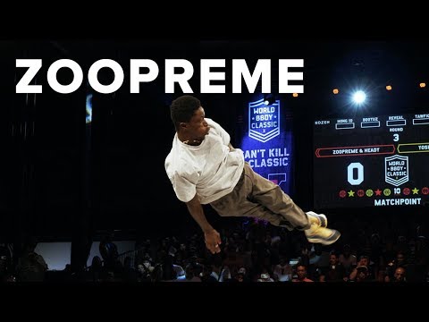 Bboy Zoopreme at World Bboy Classic 2018
