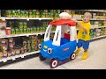 Chris And Mom Try To Find Healthy Ice Cream In Supermarket