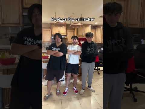 Noob Vs Pro Vs HACKER