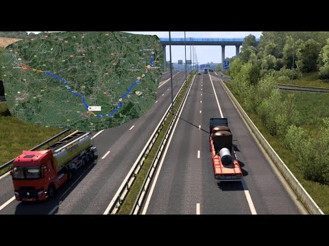 ETS 2 | Delivery From Duisburg (Germany) To Antwerp (Belgium) | Euro Truck Simulator 2