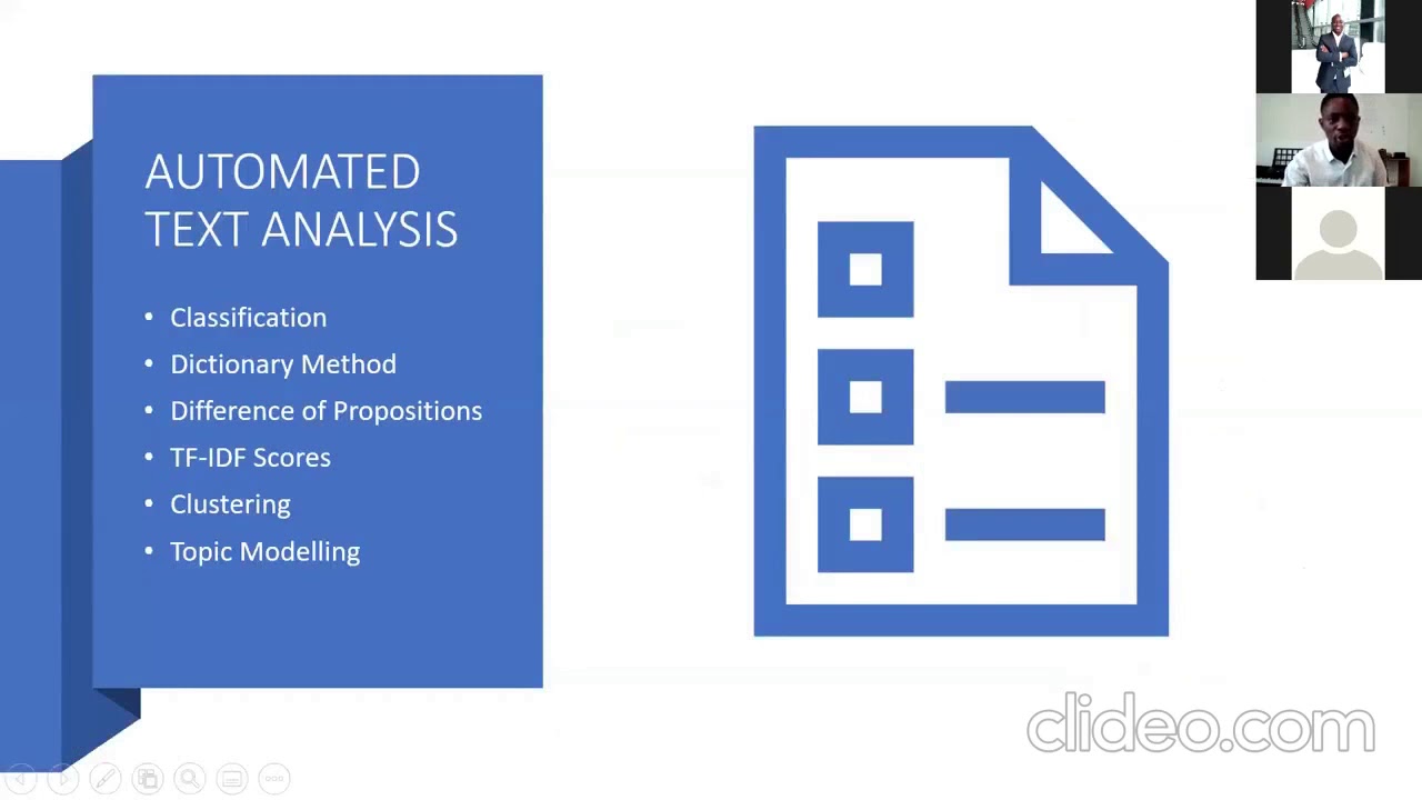DH2.0 Symposium — Session 1: Introduction to Digital Humanities Methods