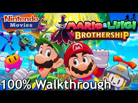 Mario & Luigi Brothership - Full Game (100% Walkthrough)