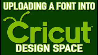 Uploading A Font Into Design Space