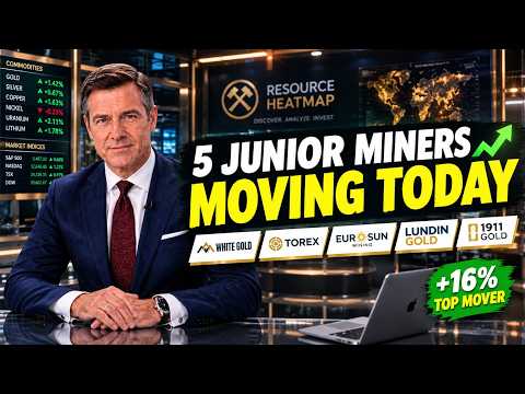 5 Mining Stocks Rallying Today + Major Gold News | Heatmap TV