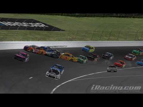 iRacing - A Fixed Kansas Big One, Wreck Avoidance