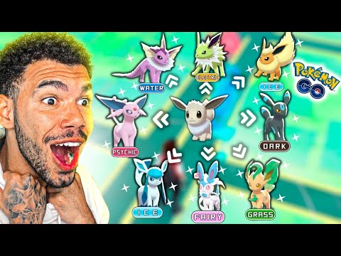 COMPLETEI UMA FAMÍLIA DE 9 SHINIES - POKÉMON GO | Cris |