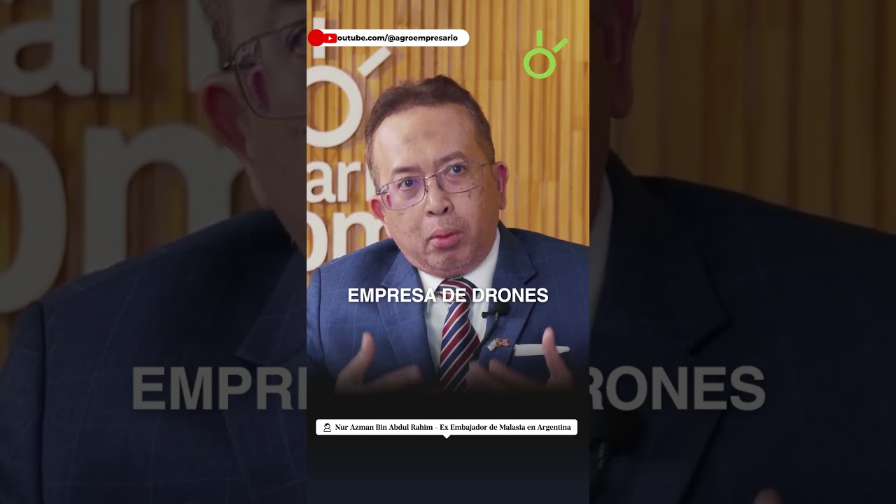 Drones y salto tecnológico en el agro | Nur Azman Bin Abdul Rahim