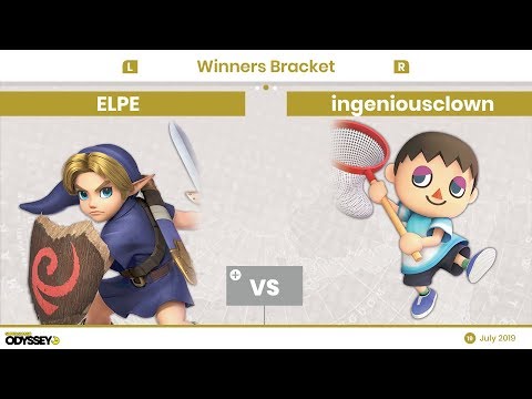 Super Smash Odyssey 6 - Winners Round 1 - Elpe vs IngeniousClown