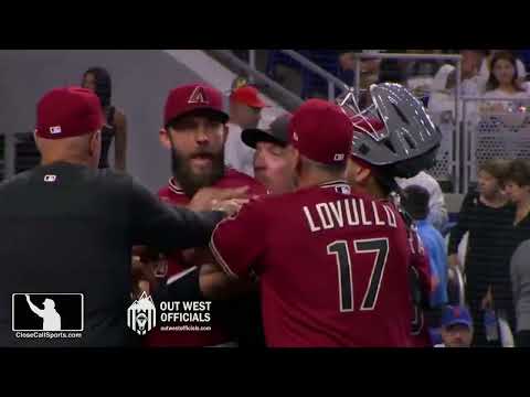 Ejection 024 - Dan Bellino Ejects Madison Bumgarner During Illegal Substance Inspection in Miami