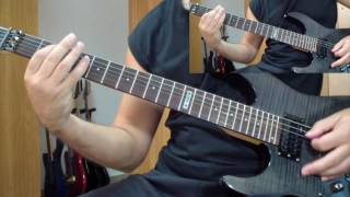 Immolation - Those Left Behind (guitar cover)