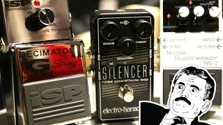 NOISELESS METAL TONES: Decimator G String vs Silencer vs NS2 Noise Suppressors