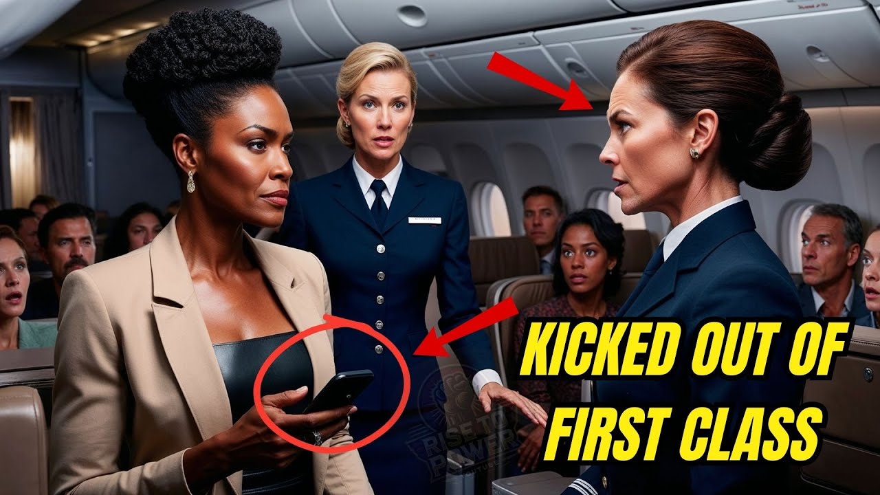 Flight Attendant Kicks Black Woman Out Of First Class, 9 Minutes Later The Truth Is Revealed!