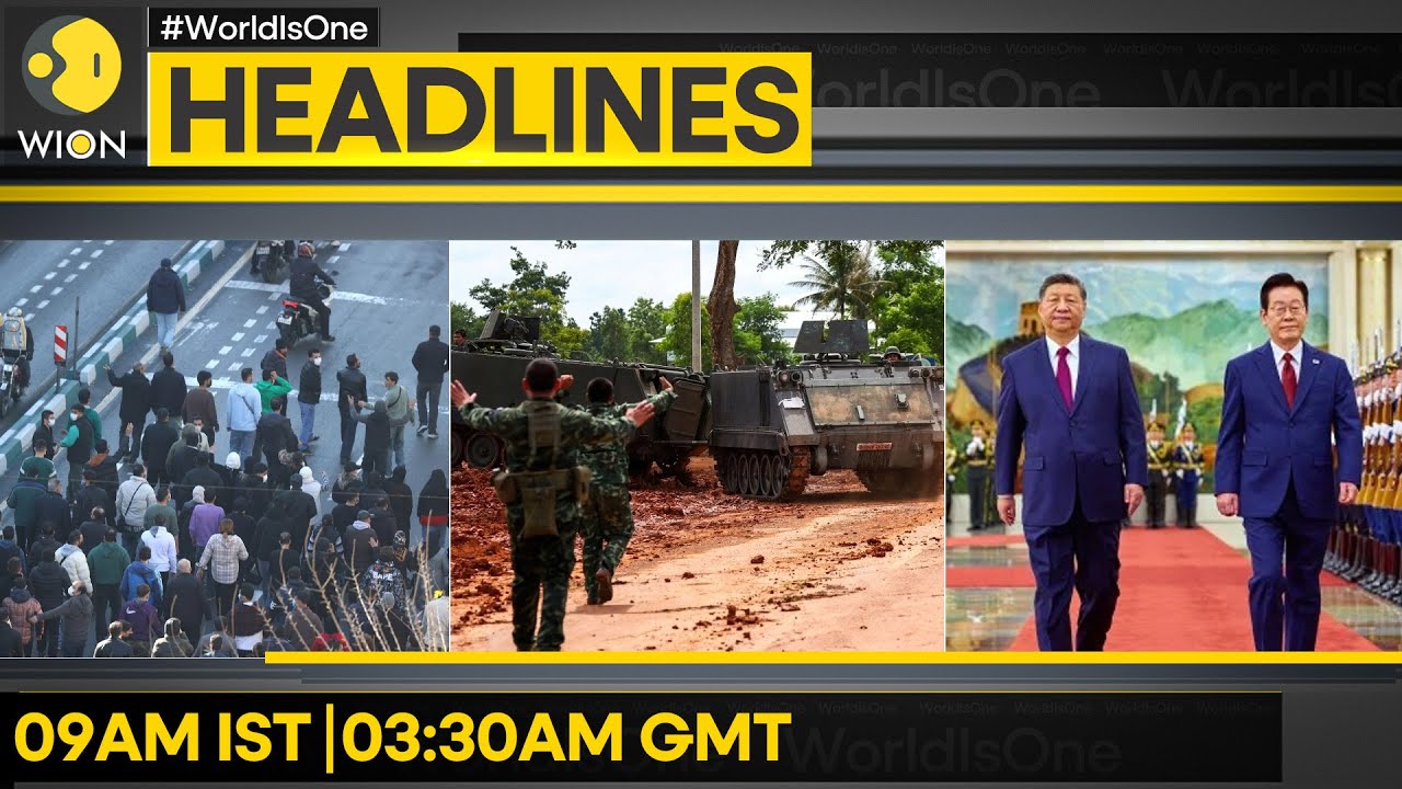 Iran Protests: Reports Say At Least 35 Dead | Thailand Claims Cambodia Violates Truce | Headlines