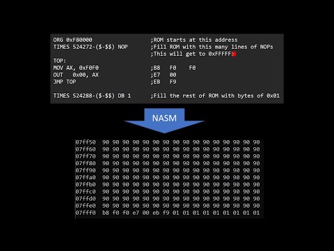 80286 Build, Ep. #4 - First Running Code