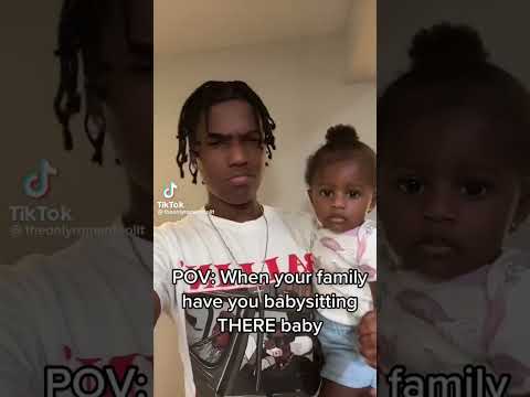 When YOUR MOM uses you as the BABYSITTER for FREE 🤣