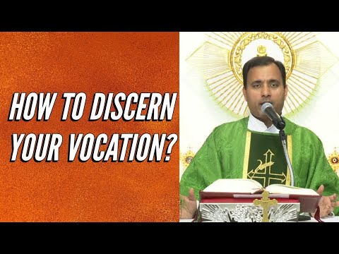 How to discern your vocation? - Fr Joseph Edattu VC