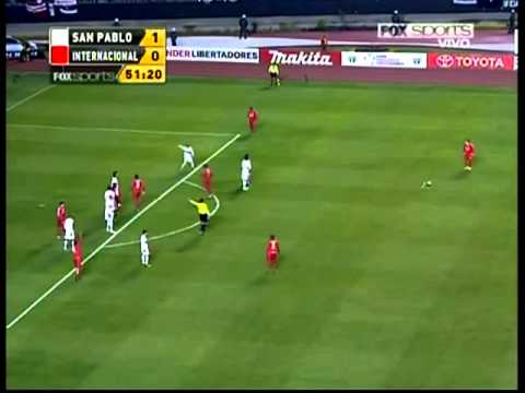 São Paulo 2 x 1 Internacional - Gol de Alecsandro - Copa Libertadores 2010 - Narração Argentina