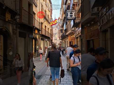 📍TOLEDO ⚔️ A Stunning, culturally rich, walled medieval city to visit before you die ☠️ #spain #walk