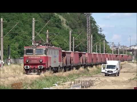 Trenuri marfa la gara Sighisoara / Freight Trains in Sighisoara train station / Merci a Sighisoara!