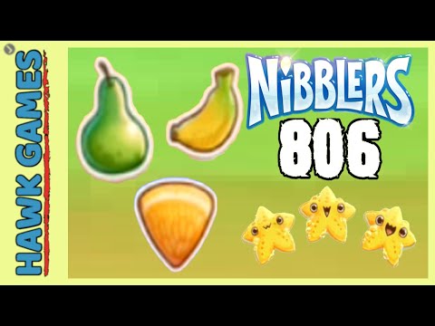 Fruit Nibblers Level 806 - 3 Stars Walkthrough, No Boosters