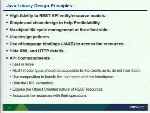 VMware world  PC8422-Introduction to vCloud API