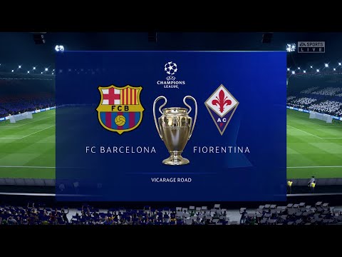 Barcelona FC VS Fiorentina FC | 0 - 1 | Champions League | 1999-2000 | Gameplay