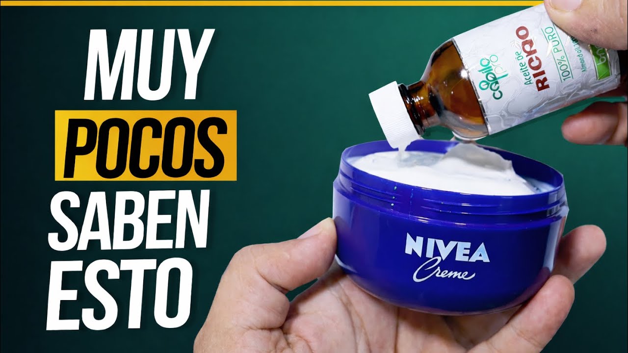 Cómo RELLENAR Arrugas en casa: El Secreto Viral de Nivea y Ricino