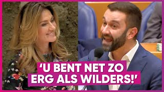 Yesilgöz kraakt Islam, Van Baarle ontploft