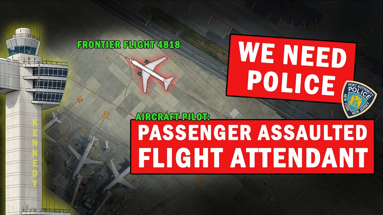 Passenger Assaults Flight Attendant on the Plane | Pilots Return to Gate