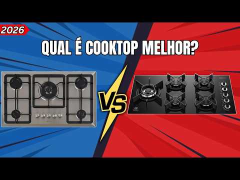 FISCHER INFINITY vs ELECTROLUX KE5GW: Qual COOKTOP 5 BOCAS é MELHOR?