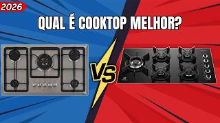 FISCHER INFINITY vs ELECTROLUX KE5GW: Qual COOKTOP 5 BOCAS é MELHOR?
