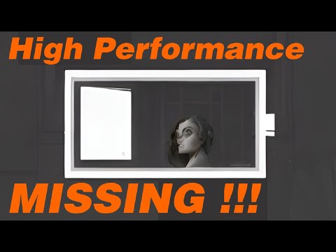 Missing High-Performance Power Plan in Windows 10/11! ⚡💻