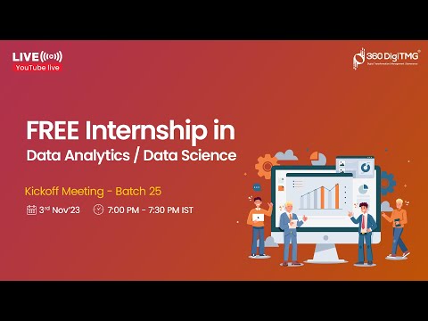 Free Data Analytics Data Science Internship | Batch 25 | 360DigiTMG