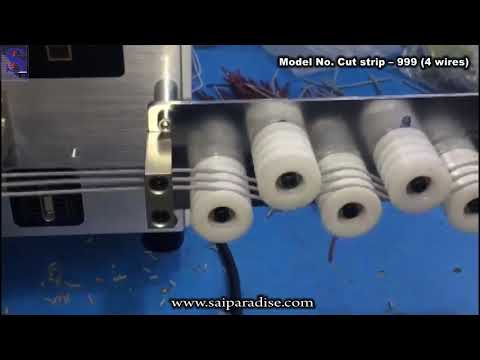 Cut Strip 999 4Wire Cutting And Stripping Machine