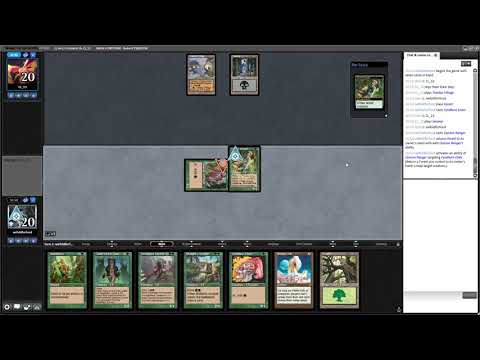 Premodern: Elves Survival vs Rock