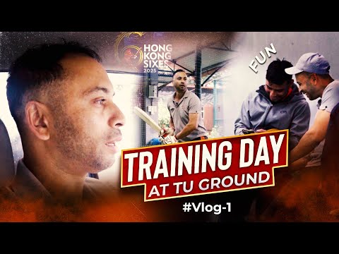 Training Day Fun at TU Ground! | Road to Hong Kong Sixes | Sharad Vesawkar Vlog ft with Sandeep Jora