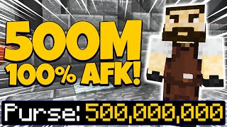 You Can Make 500M COINS PER MONTH 100% AFK! (Hypixel Skyblock Passive Income)