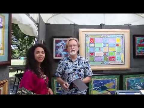 Steven Jordan at the Spoleto Festival Art Exhibition 2015