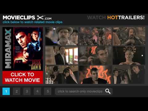 From Dusk Till Dawn trailer montage emphasizing bar interior and stage lights