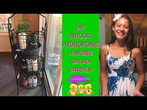 Homemade Hanging Hydroponic Garden (EP-19)