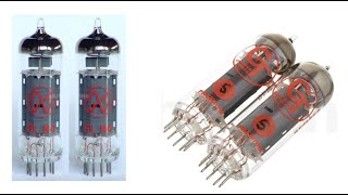 Video thumbnail for Tube check: JJ Electronic EL84 vs. Groove Tubes EL84-S by music 24-7