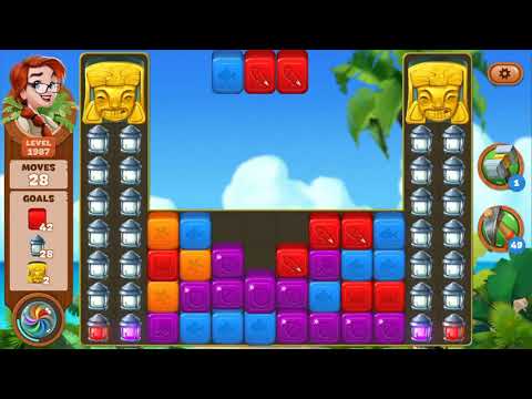 Lost Island Blast Adventure Level 1987 NO BOOSTERS - A S GAMING ✔️