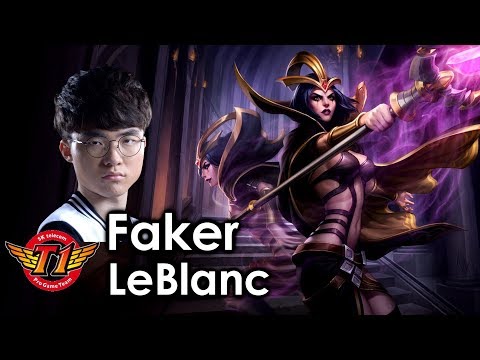 Faker picks LeBlanc