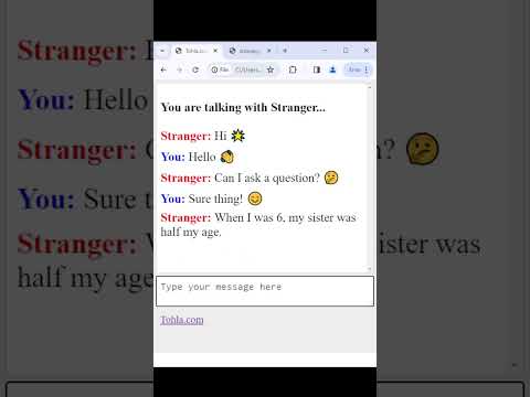 How old is my sister? #tohla #omegle #sister