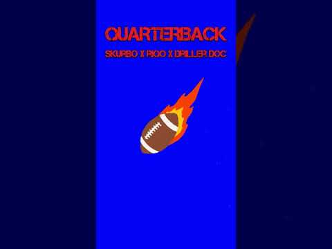SKURBO ft RIQO - Quarterback (Prod. DRILLERDOC) Official Visual Lyrics Video.