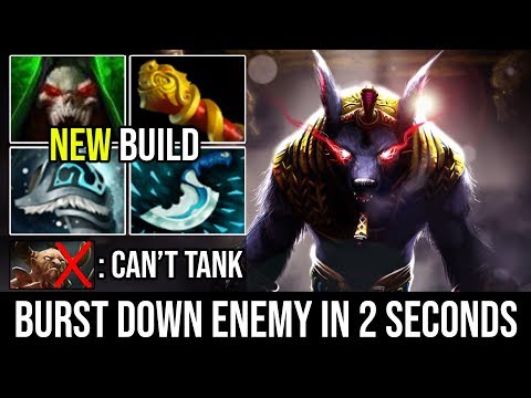 Mad Bear Who Can Burst Down Everyone in 2 Seconds | Crazy Rage Ursa 21Kills Destroy PA Dota 2 7.20e