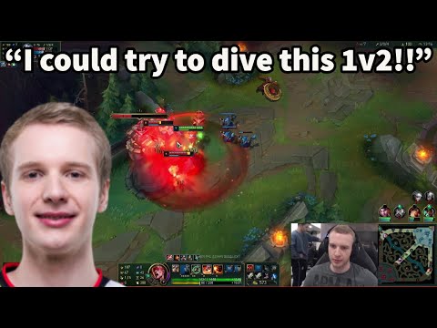 G2 Jankos Is Already Destroying Korean SoloQ!! 1v2 Dive!