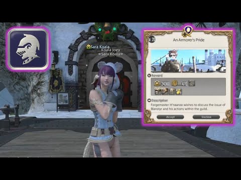 QQ - FFXIV - Armorer Level 20 - An Armorers Pride